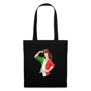 Italy Girl Unbreakable I Italy Heritage I - Tote Bag - black - Front