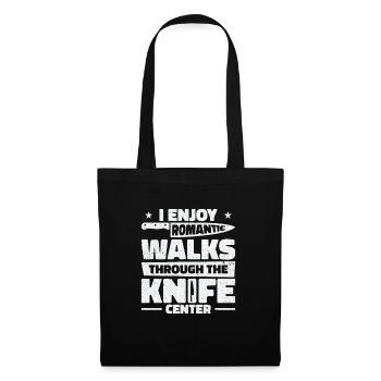 Couteau Auto Forgeron Damascus Steel - Sac en tissu - noir - Devant