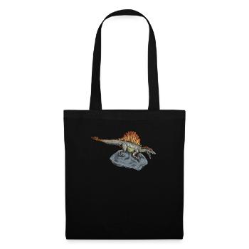 Spinosaurus I Thorn Lizard Cretaceous Fossil - Tote Bag - black - Front
