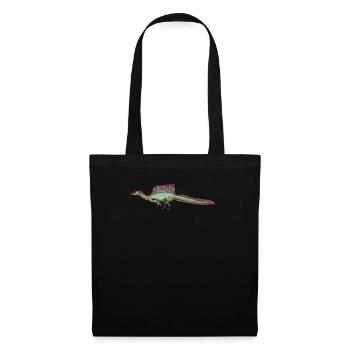 Spinosaurus I Thorn Lizard Cretaceous Fossil - Tote Bag - black - Front