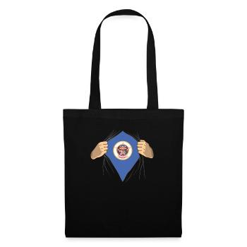 Fier cadeau de résident du Minnesota - Sac en tissu - noir - Devant