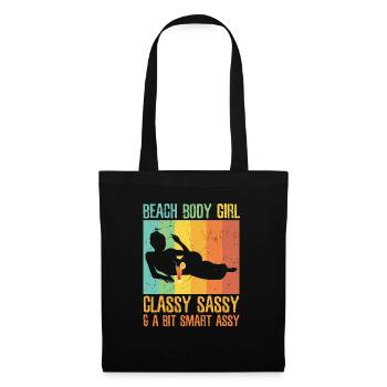 Body Girl - Tote Bag - black - Front