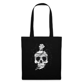Occult Goth Grunge Gothique Punk Metal - Sac en tissu - noir - Devant