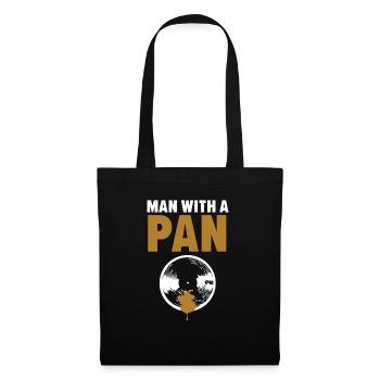 Man With A Pan Gold Prospecting Miner Gold Panning - Tote Bag - black - Front