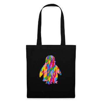 Penguin Colorful - Tote Bag - black - Front