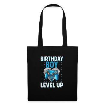 Birthday Boy Time To Level Up Video Game - Tote Bag - black - Front