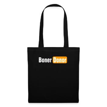 Boner Donor Funny Men's - Tote Bag - black - Front