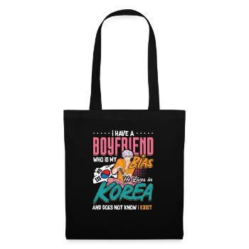 Korean Pop Design for a K-Pop Fashion Fan - Tote Bag - black - Front