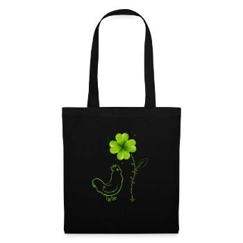 You Are My Lucky Charm Chicken - Tote Bag - black - Front