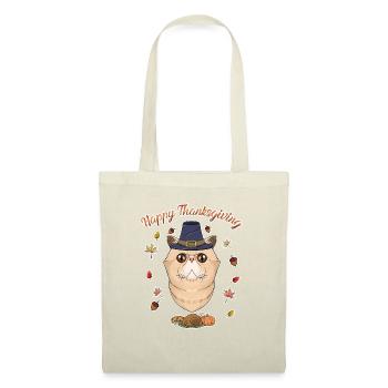 Exotique Shorthair Cat Lover I Happy Thanksgiving - Sac en tissu - nature - Devant