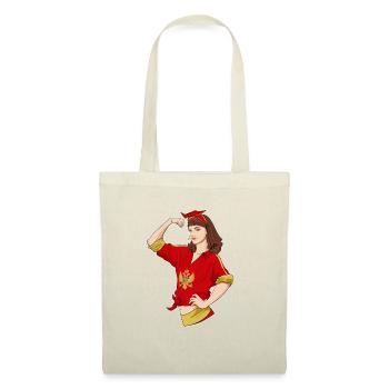 Montenegrin Girl Unbreakable I Heritage - Stoffbeutel - Natur - Vorne