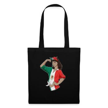 Mexican Girl Unbreakable I Mexican Heritage I - Tote Bag - black - Front