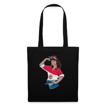 Paraguay Girl Unbreakable I Paraguay Héritage - Sac en tissu - noir - Devant