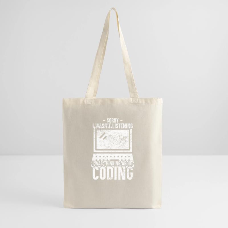 Programmeur de codage Coder Développeur de logiciels Sac en tissu