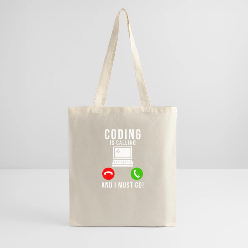 Programmierer Coding Entwickler Informatik Stoffbeutel