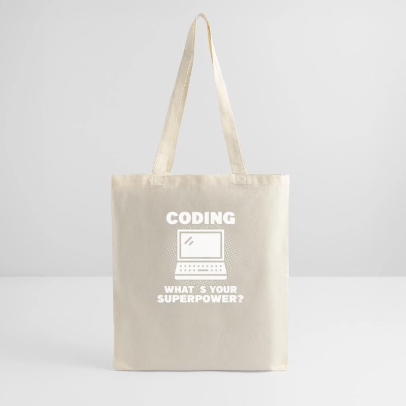 Coding Programmierer Coder Software Entwickler Stoffbeutel