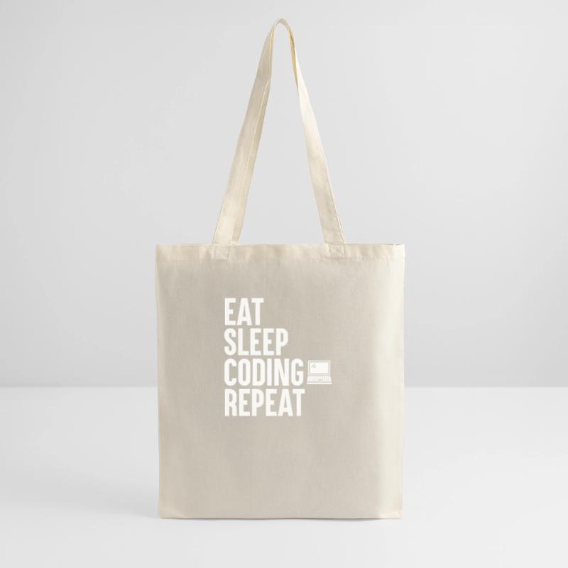 Programmeur de codage Coder Développeur de logiciels Sac en tissu