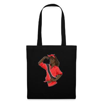 Caribean Girl Unbreakable Heritage Trinidad et - Sac en tissu - noir - Devant