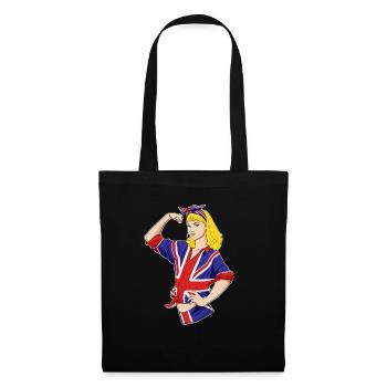 Deutsch Girl Unbreakable I Heritage United - Sac en tissu - noir - Devant