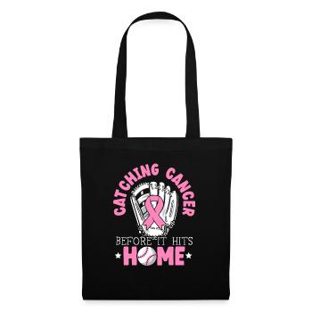 Catching Cancer Before It Hits Home Breast Cancer - Tote Bag - black - Front