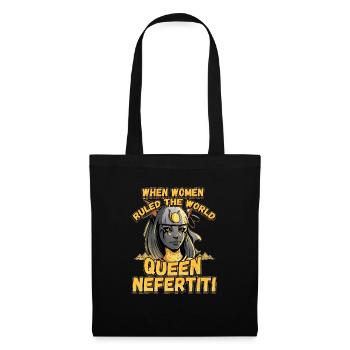 Conception de la mythologie égyptienne pour un fan de l’Égypte ancienne - Sac en tissu - noir - Devant