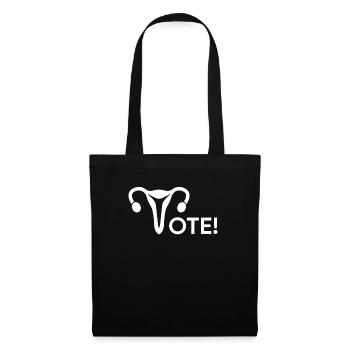 Votez Pro Choix - Sac en tissu - noir - Devant