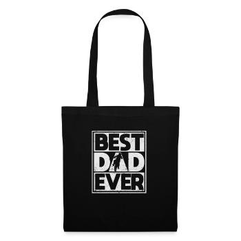 Meilleur père de tous les temps Moto Dirt Bike Motocross - Sac en tissu - noir - Devant