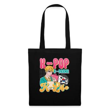 Korean Pop Design for a K-Pop Fashion Fan - Tote Bag - black - Front