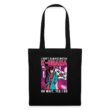 Korean Pop Design for a K-Pop Fashion Fan - Tote Bag - black - Front
