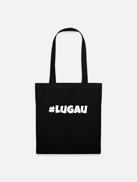 Lugau meine Heimat - Stoffbeutel - Schwarz
