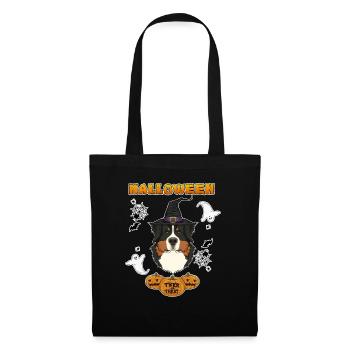 Happy Halloween I Dog Lover I Bernese Mountain Dog - Tote Bag - black - Front
