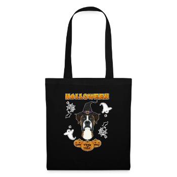 Happy Halloween I Dog Lover I Boxer - Tote Bag - black - Front