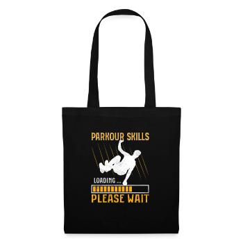 Parkour Skills Loading ... Please Wait Traceur Fr - Tote Bag - black - Front