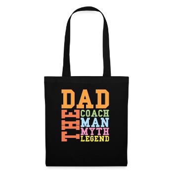 Soccer Daddy - Stoffbeutel - Schwarz - Vorne