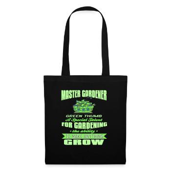 Green Thumb A Special Talent For Gardening Present - Tote Bag - black - Front