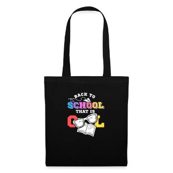 Kids Back to School That Is Cool Design - Stoffbeutel - Schwarz - Vorne
