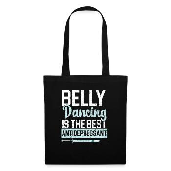 Belly Dancing Is The Best Antidepressant Shimmy - Tote Bag - black - Front