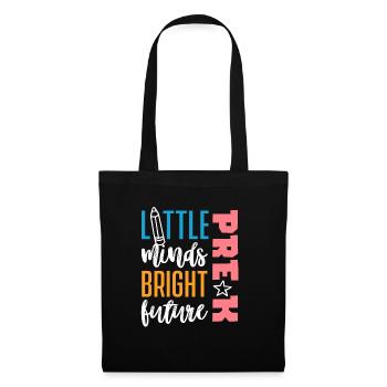 Enfants d’âge préscolaire Retour à l’école Little Minds Bright - Sac en tissu - noir - Devant
