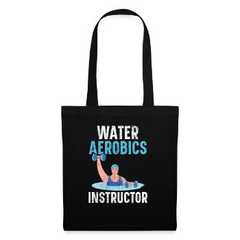 Water Aerobics Instructor Fitness Exercise Workout - Tote Bag - black - Front