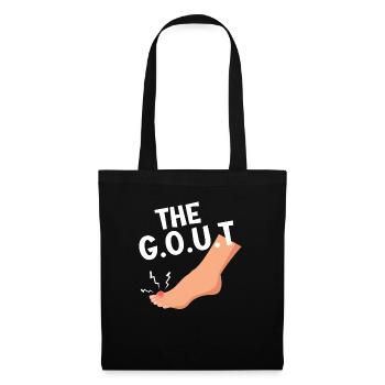 Gout Warrior Podagra Gout Awareness Arthritis - Tote Bag - black - Front