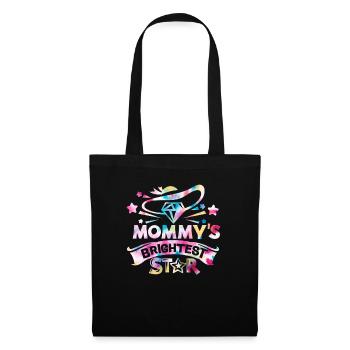 L’étoile la plus brillante de maman retour à l’école - Sac en tissu - noir - Devant