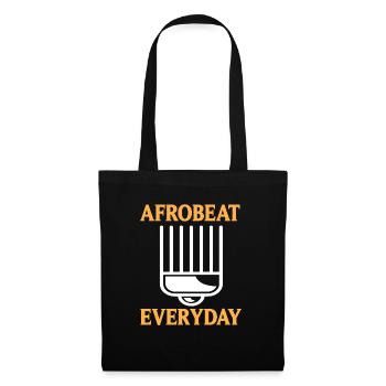 Afrobeat Everyday Awesome Afrobeat Designs - Sac en tissu - noir - Devant