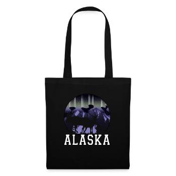 Alaska - Sac en tissu - noir - Devant