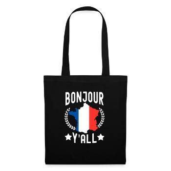 France Gift Paris French French Monaco - Tote Bag - black - Front
