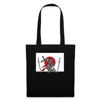 Ninja - Sac en tissu - noir - Devant