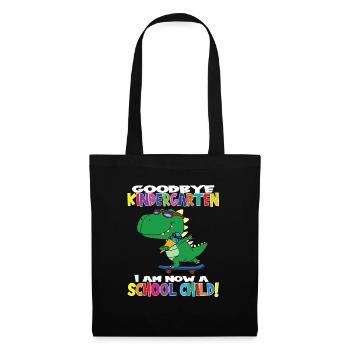 Au revoir la maternelle, je suis un écolier maintenant ! - Sac en tissu - noir - Devant