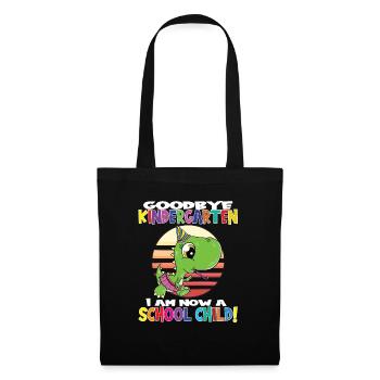 Au revoir la maternelle, je suis un écolier maintenant ! - Sac en tissu - noir - Devant