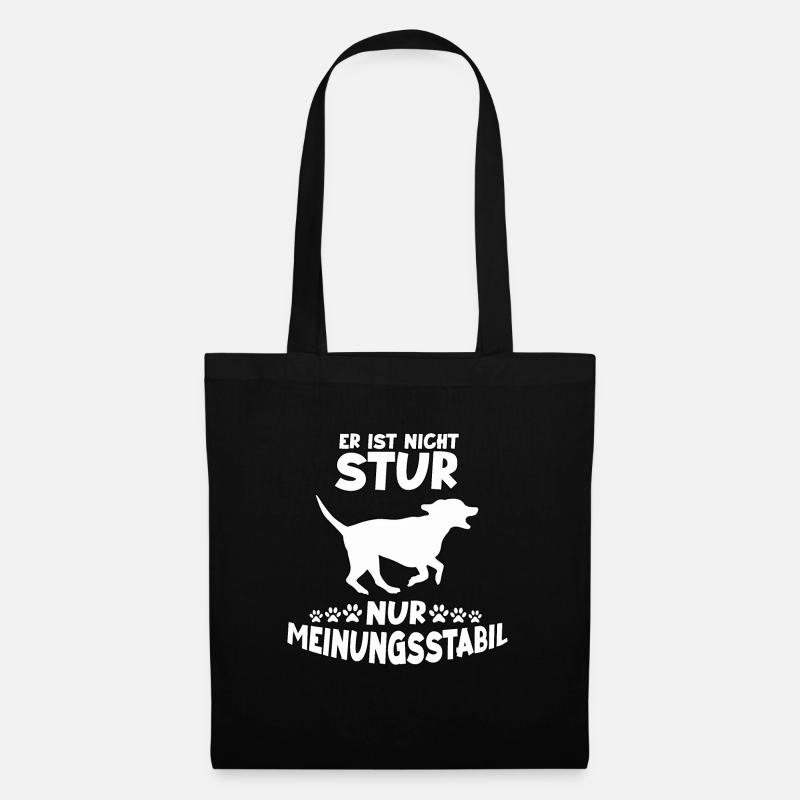 Lustiges Beagle Hunde Geschenk Beagle - Stoffbeutel - Schwarz