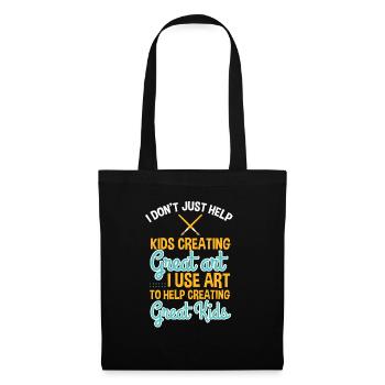 Use Art Help Creating Greatness - Tote Bag - black - Front