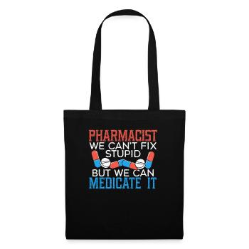 Pharmacist Prescription Pharmacy Assistant - Tote Bag - black - Front